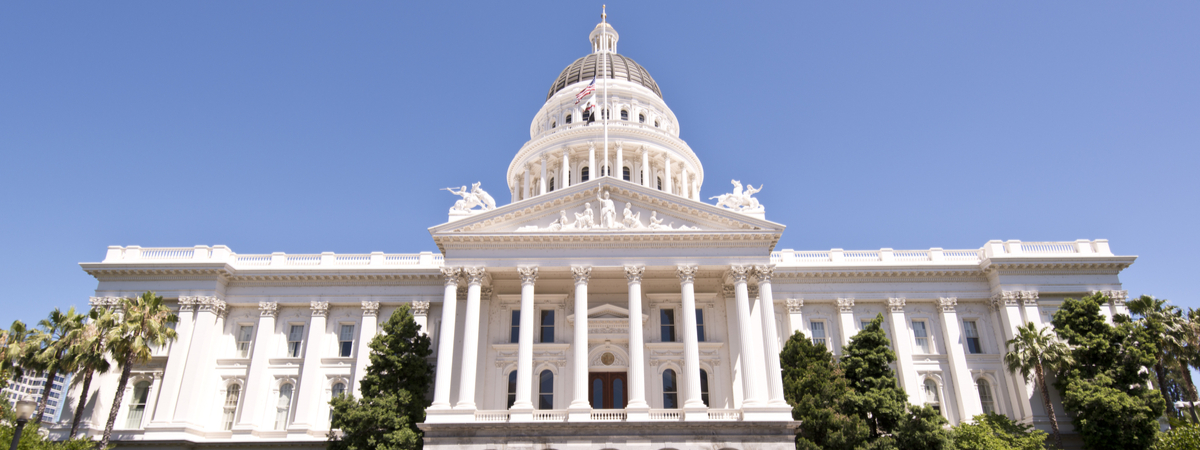 California Capitol building in Sacramento